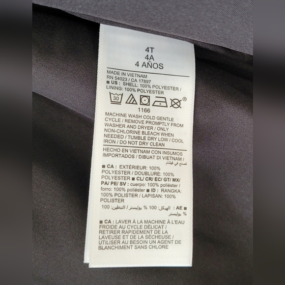 Old Navy Kids Plaid Shacket/Coat | 4T | New - Picture 6 of 6